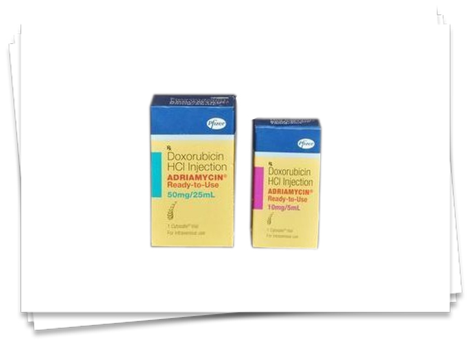 adriamycin-50mg Adriamycin 5ml / 10mg / 50mg / 25ml