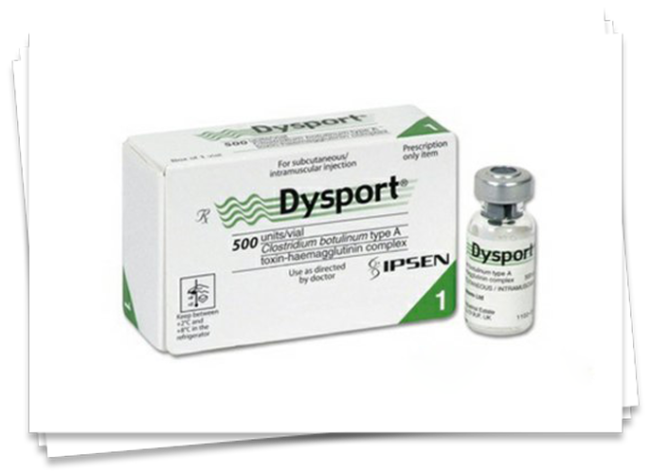 dysport 500 iu injection