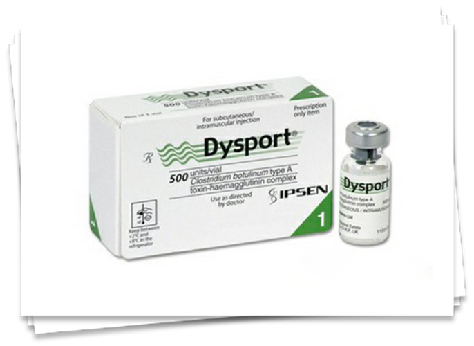 dysport 500 iu injection