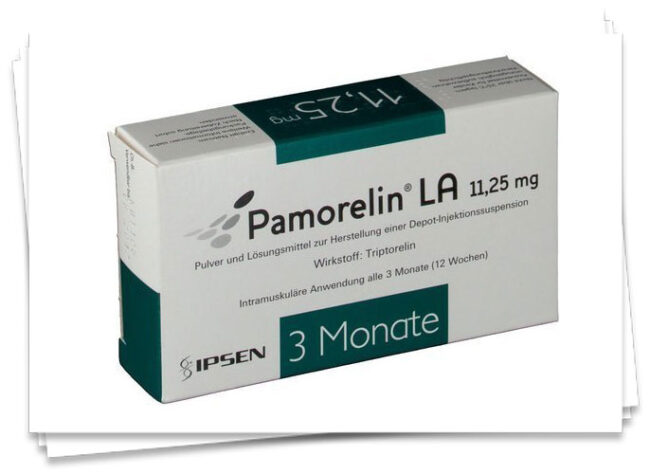 Pamorelin LA 11.25 mg powder supplier in Hardik Medical