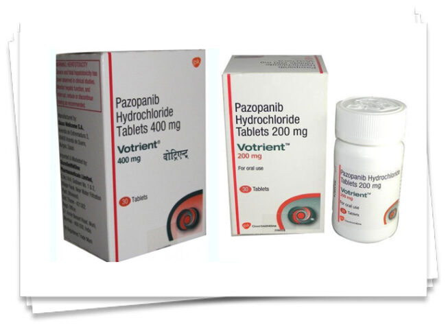 Votrient tab pazopanib 400 mg price in india